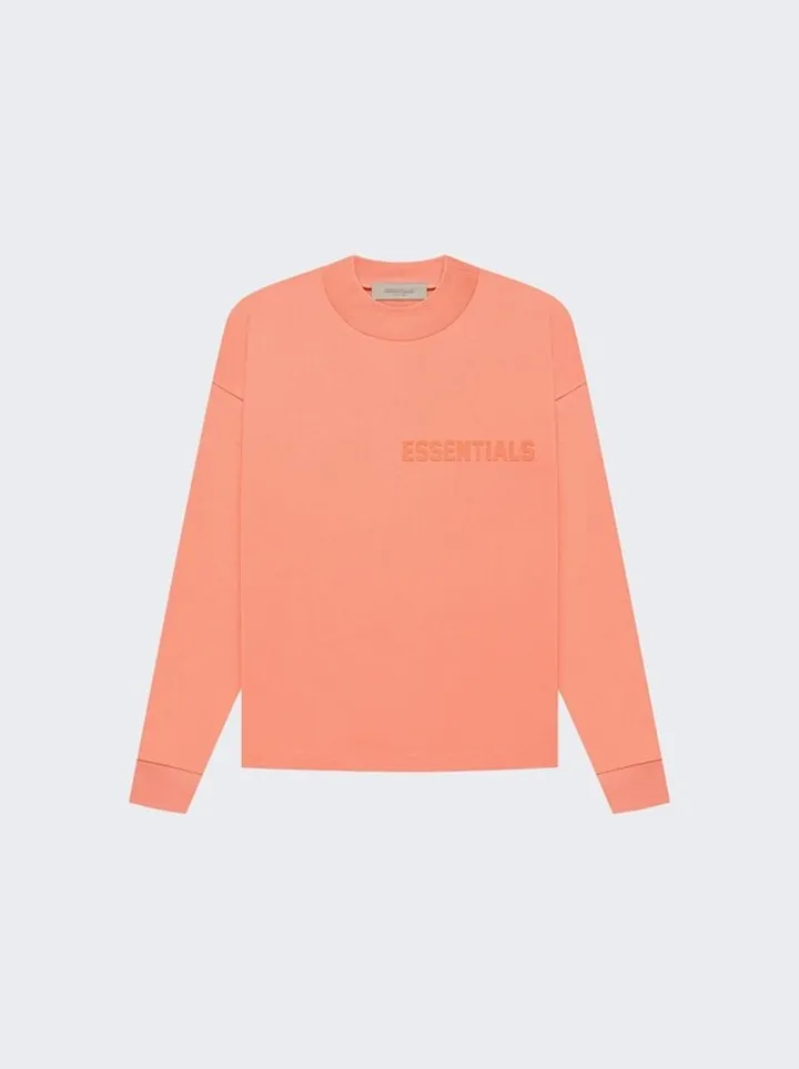 Long-sleeve Tee Coral