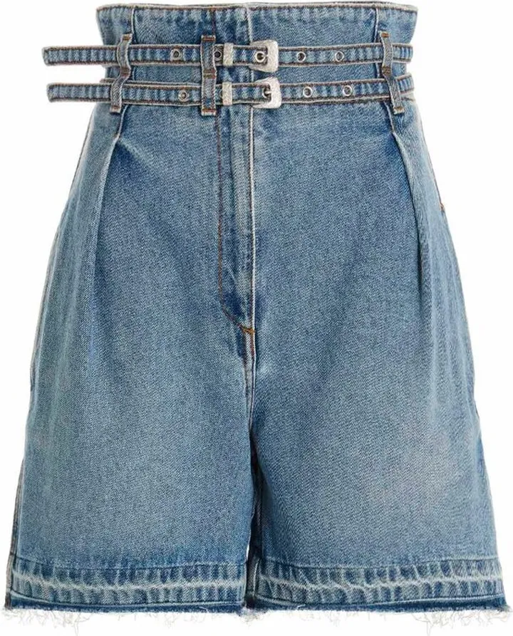Philosophy Di Lorenzo Serafini Raw Cut Hem Bermuda Shorts
