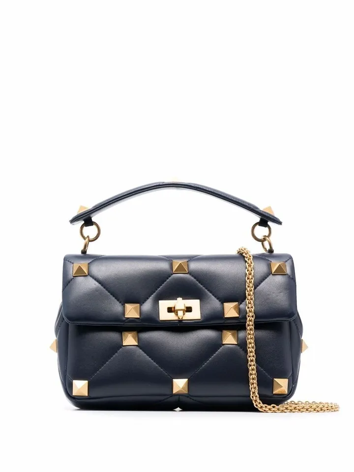 Rockstud-embellished tote bag