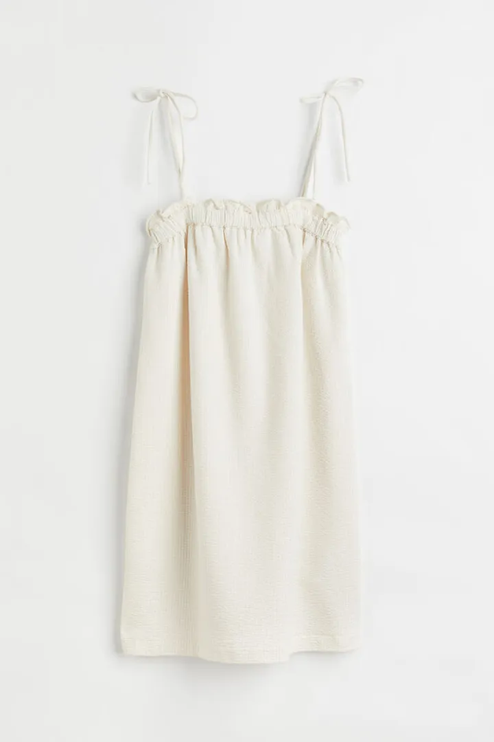 Waffled Jersey Dress