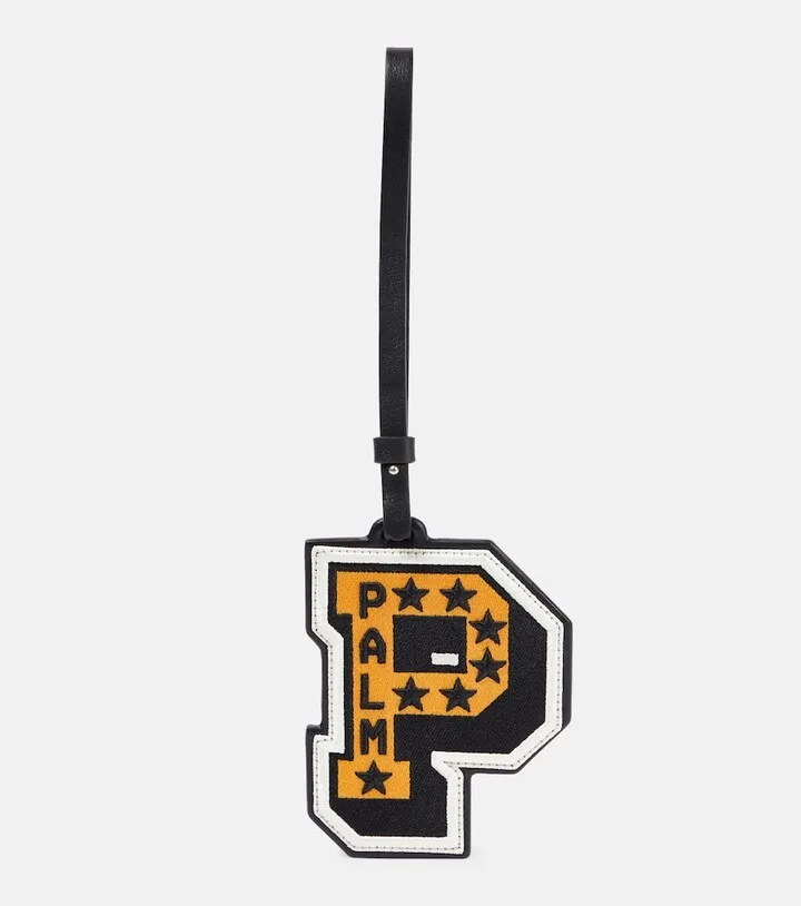 8 Moncler Palm Angels leather keychain
