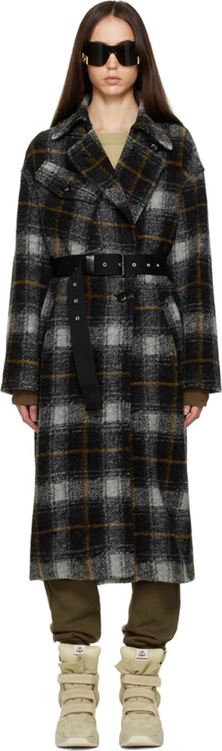 Isabel Marant Etoile Black Laurie Coat