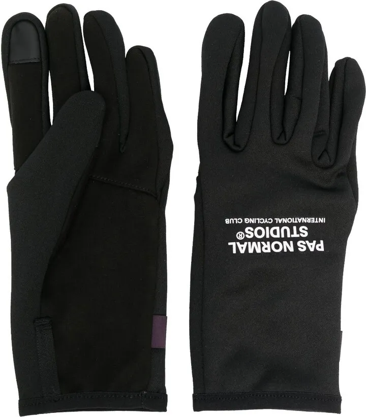 Black Transition Cycling Gloves
