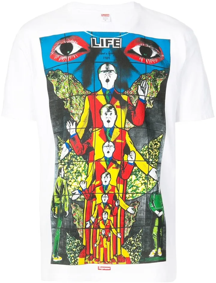 Life "Gilbert And George" crew neck T-shirt