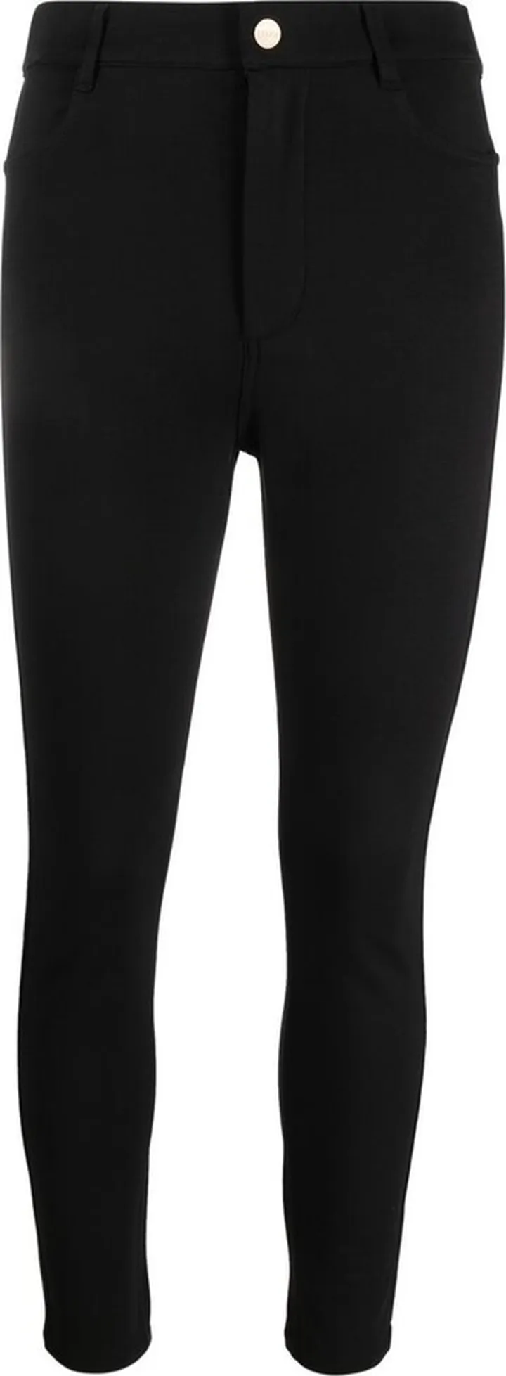 High Waist Skinny Trousers