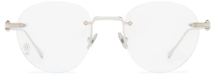 Cartier Round Frame Glasses
