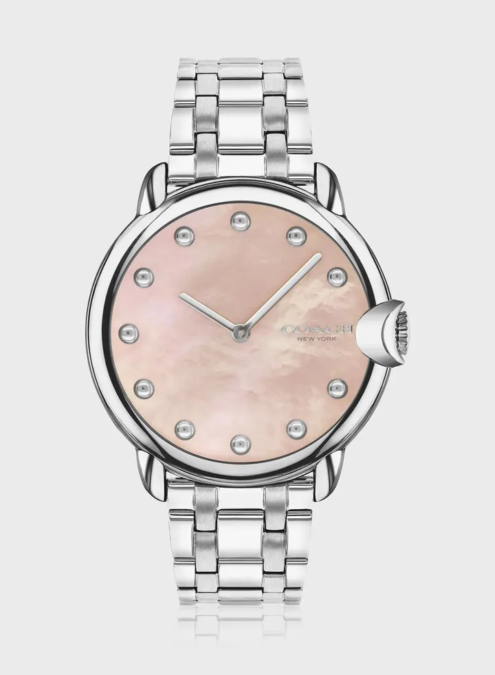 Stainless Steel Analog Watch
