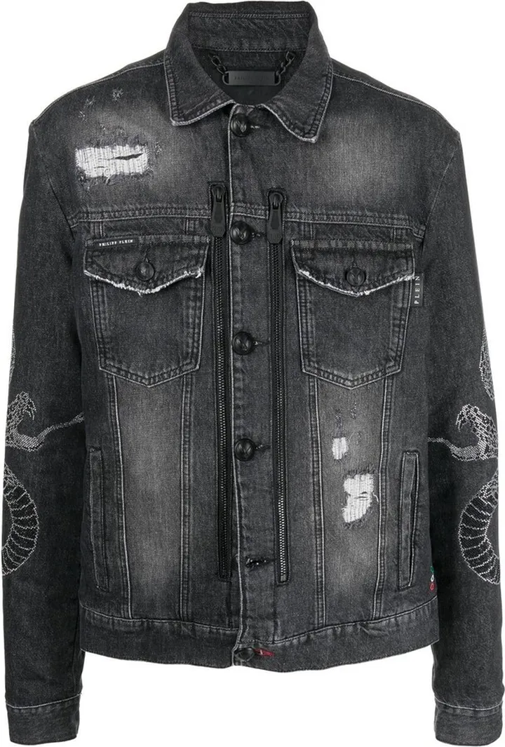 Snake Denim Jacket