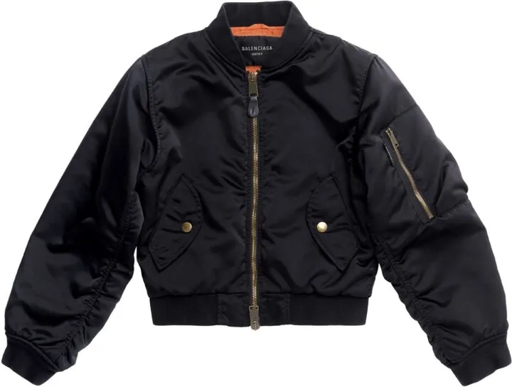 Ruched Bomber Jacket