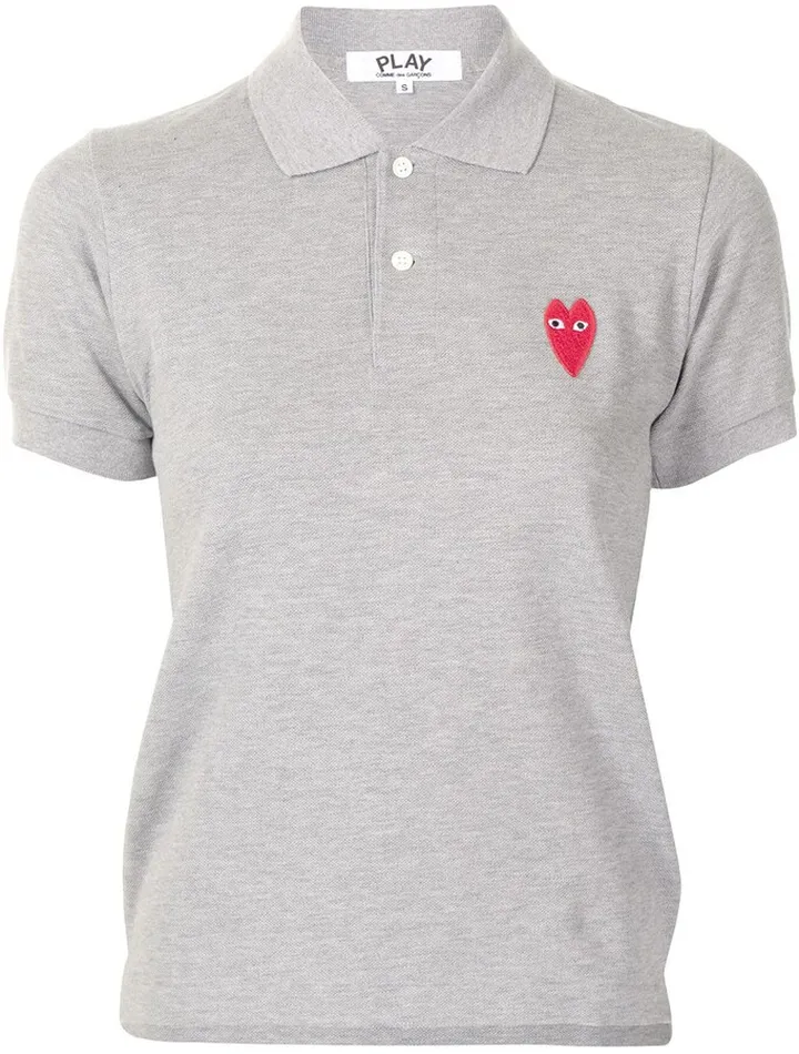 Embroidered-Logo Short-Sleeved Polo Shirt