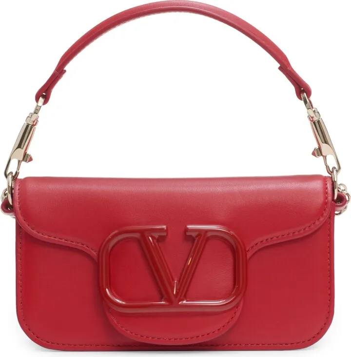 Small Locò Leather Shoulder Bag