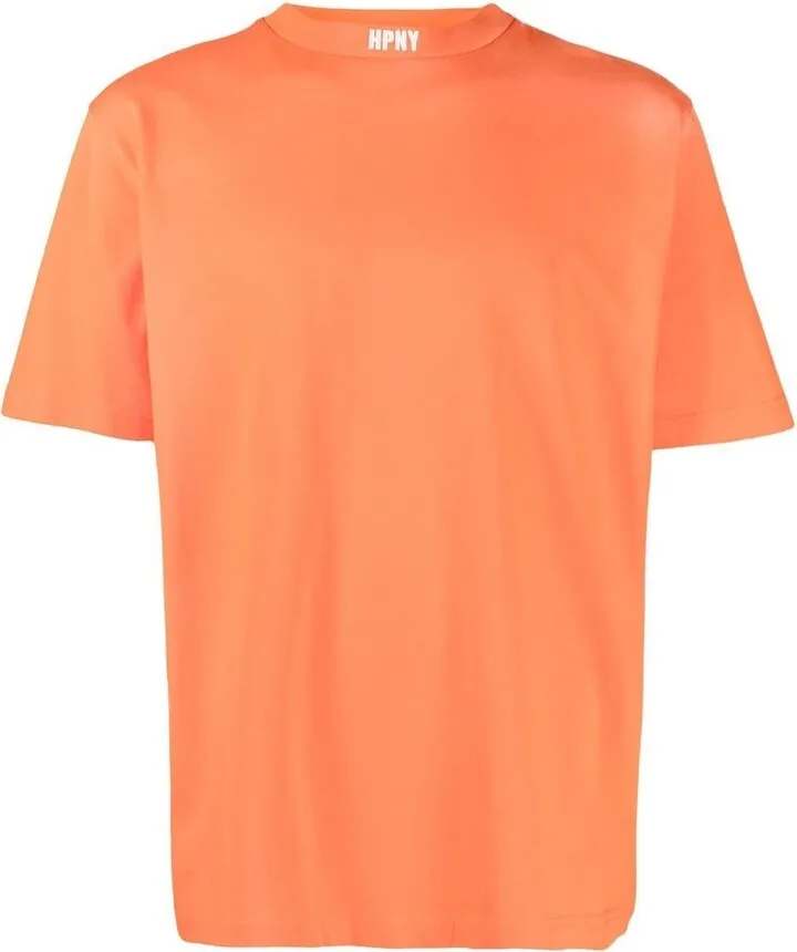 logo-embroidered cotton T-shirt