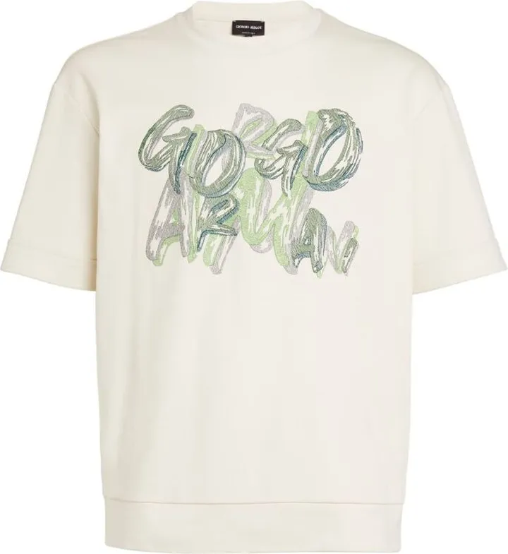 Giorgio Armani Graffiti Logo T-Shirt