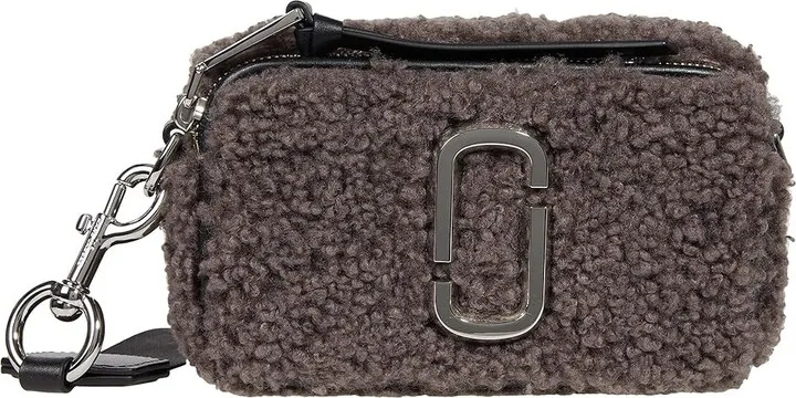 Marc Jacobs The Teddy Snapshot (Grey) Handbags