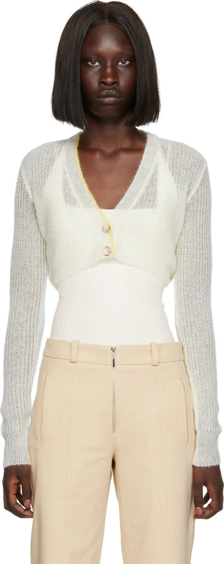 Anna October Off-White Lilou Cardigan