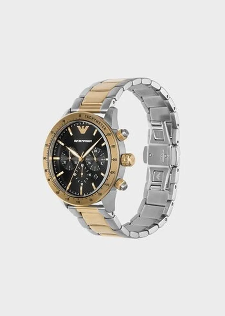 Chronograph Two-Tone Stainless Steel Watch