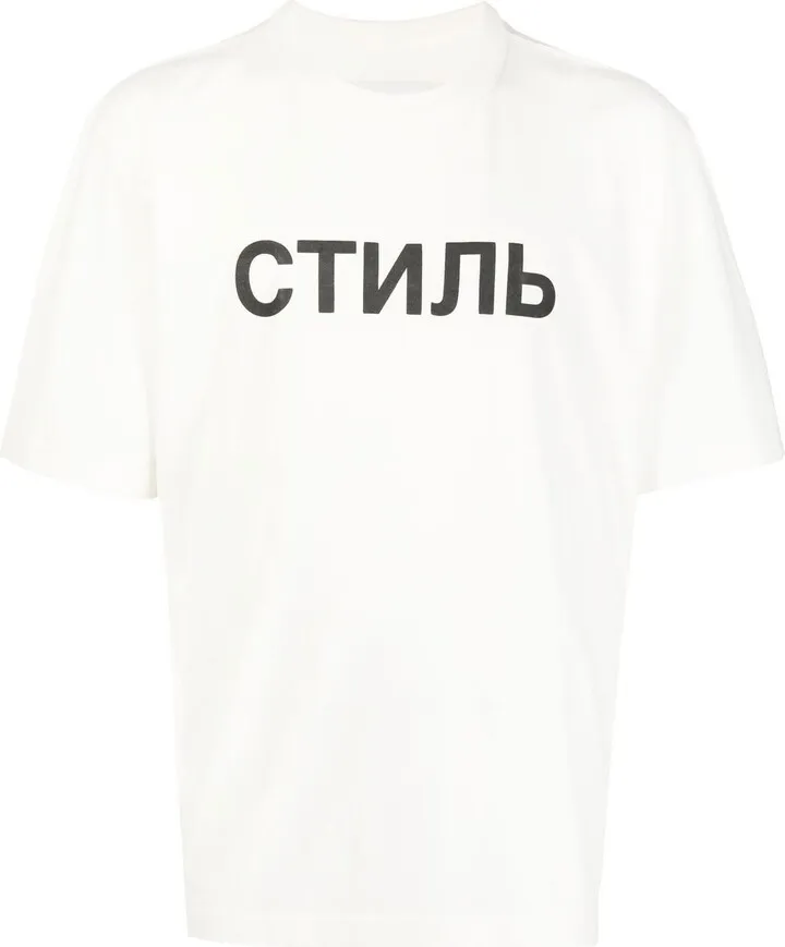 СТИЛЬ logo-print T-shirt