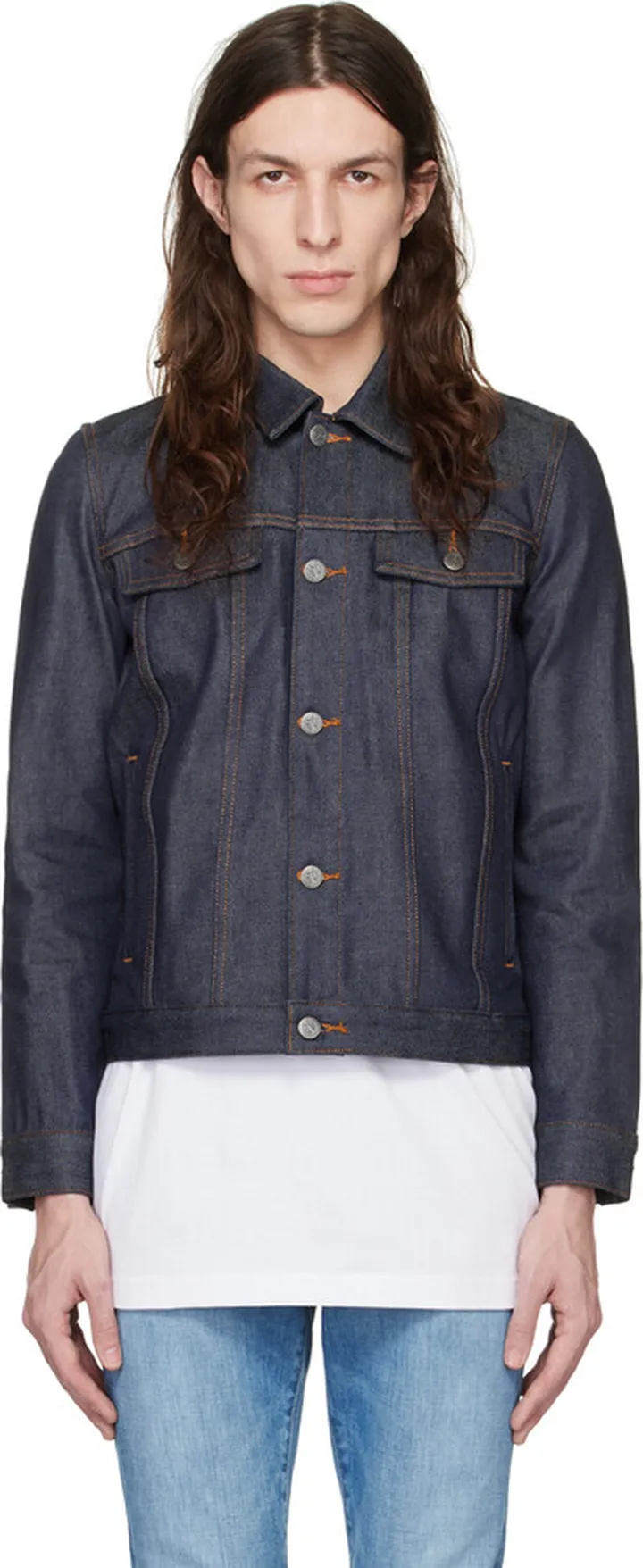 A.P.C. Indigo Brandy Denim Jacket