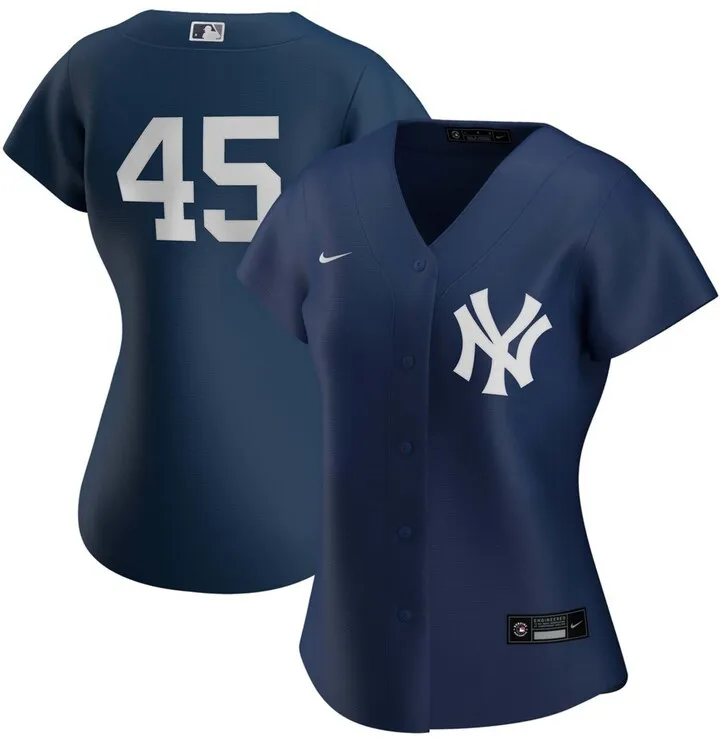 Women's Gerrit Cole Navy New York Yankees Alternate Replica Player Jersey