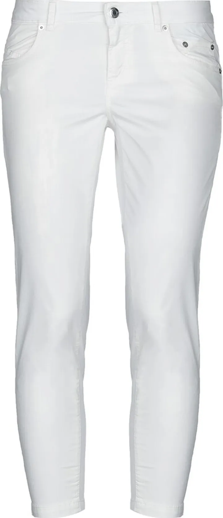 Cropped Pants White