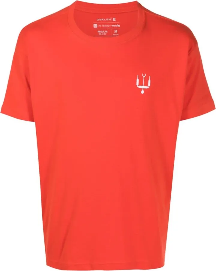 graphic-print short-sleeved T-shirt