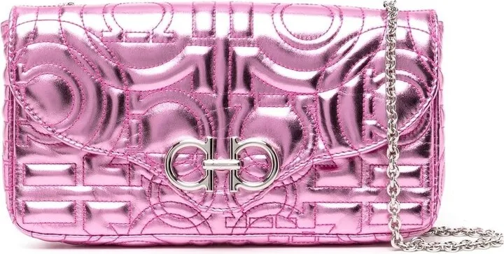 Gancino quilted mini bag