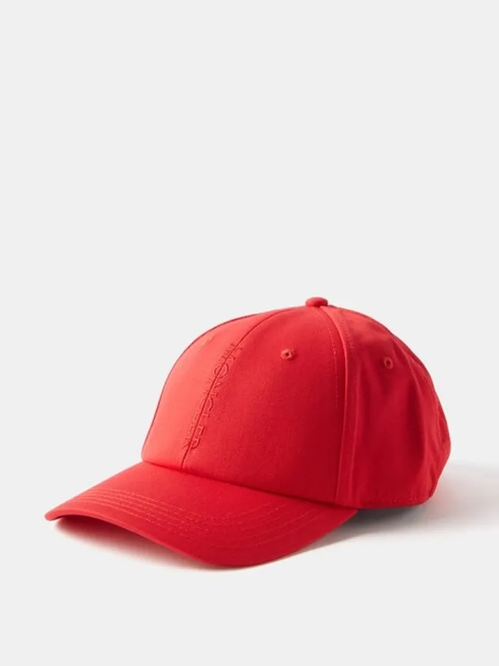 Embroidered-logo Cotton-gabardine Baseball Cap