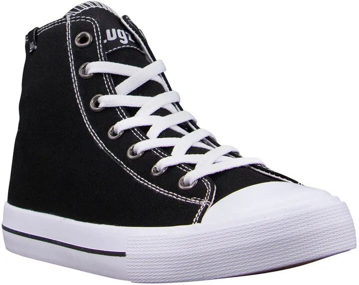 Stagger Lace Up High Top Sneaker