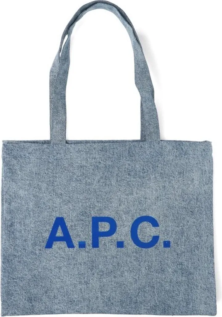 A.P.C. Logo-Print Tote Bag