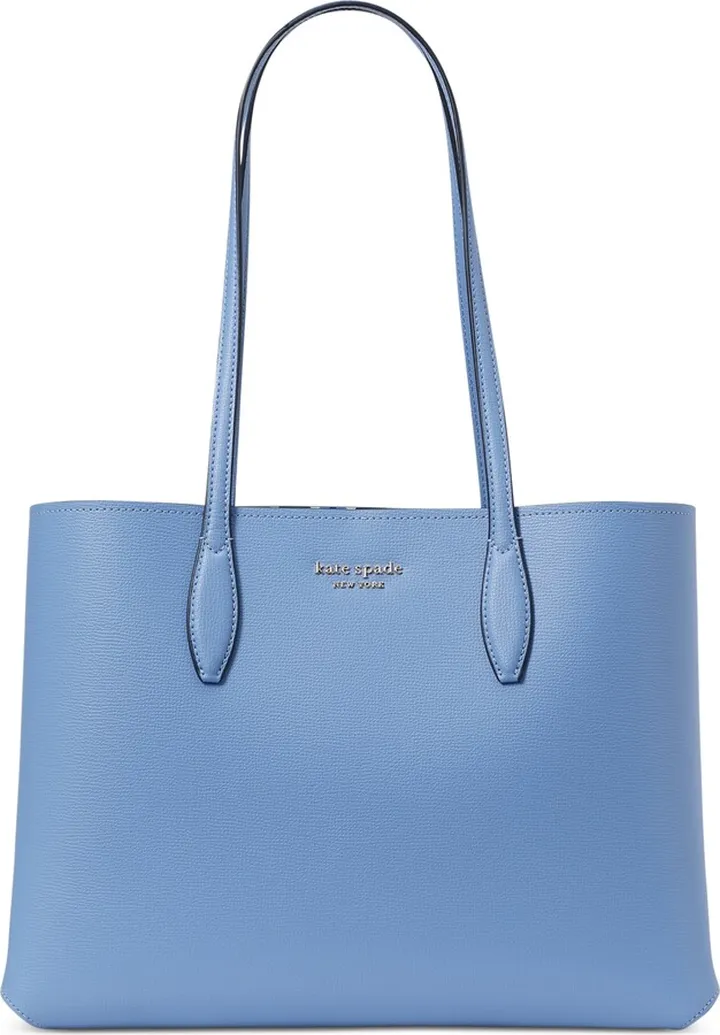kate spade new york All Day Patio Tile Pop Printed Crossgrain Leather Large Tote