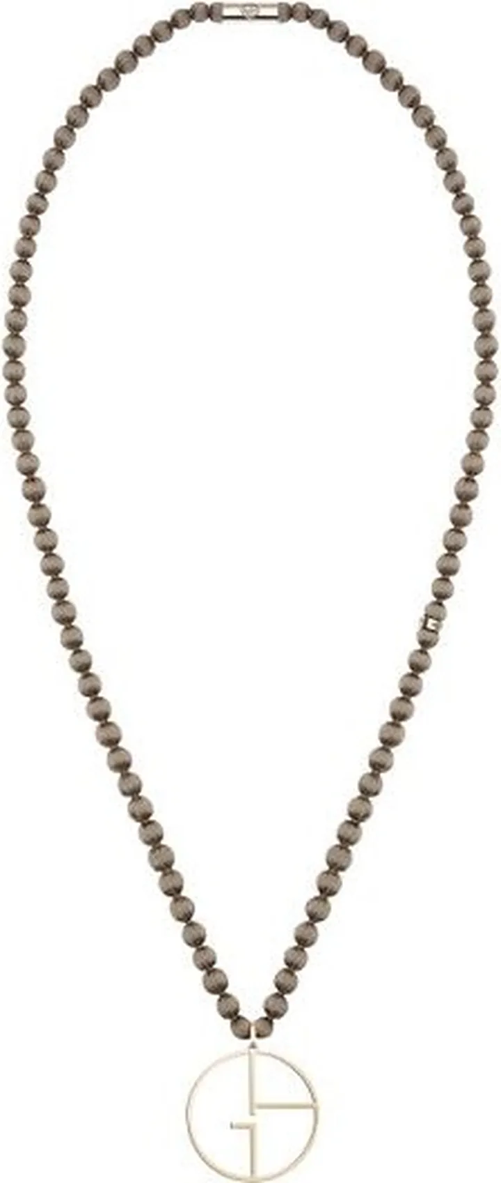 Gold-and-silk Borgonuovo necklace