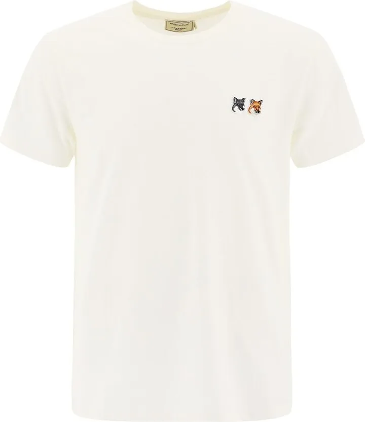 Maison Kitsuné Double Fox Head Patch T-Shirt