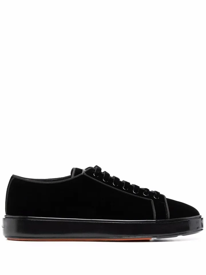 Dye low-top trainers