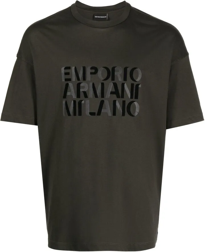 logo-print T-shirt