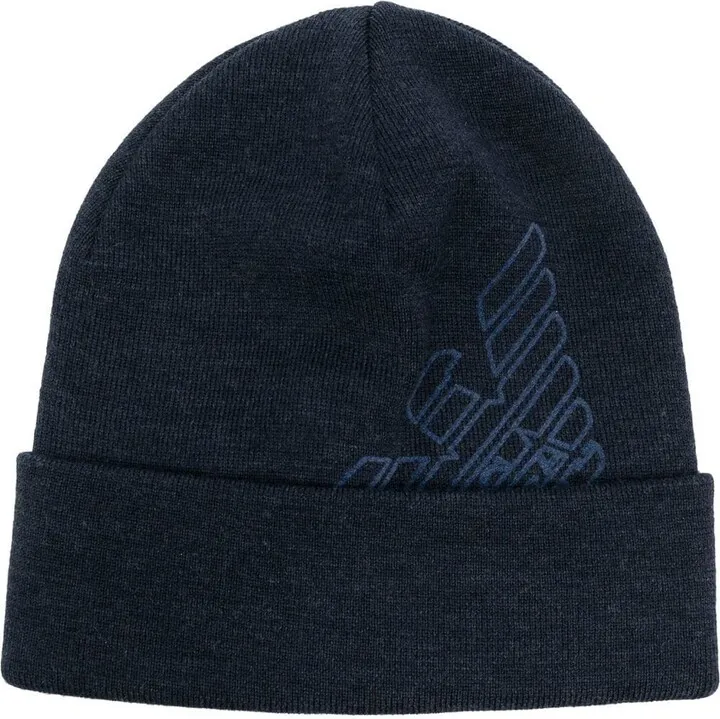 Logo-Print Beanie Hat