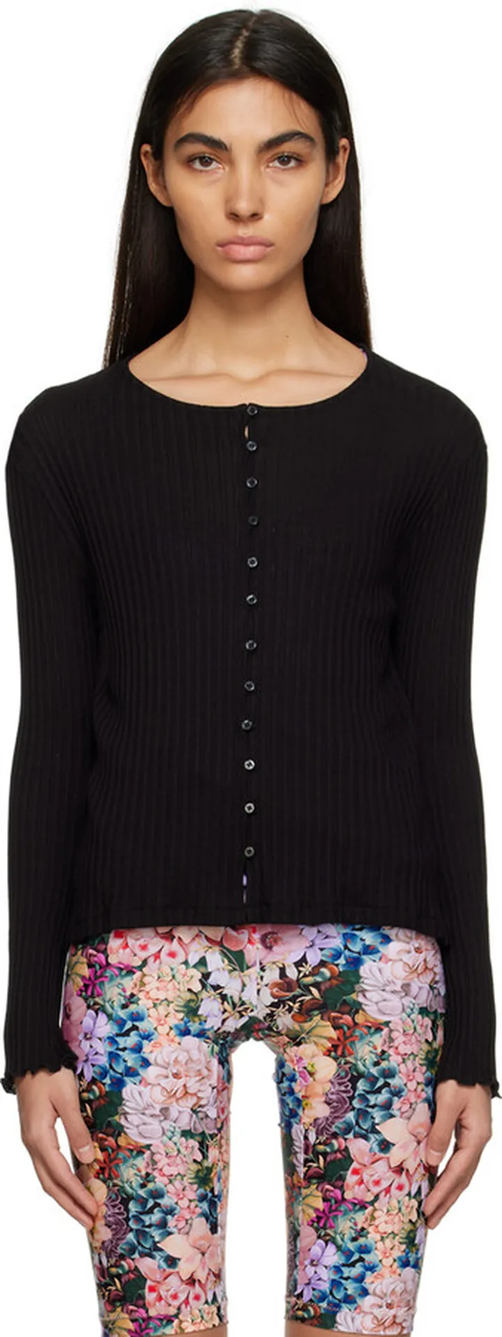 A.P.C. Black Bonnie Cardigan