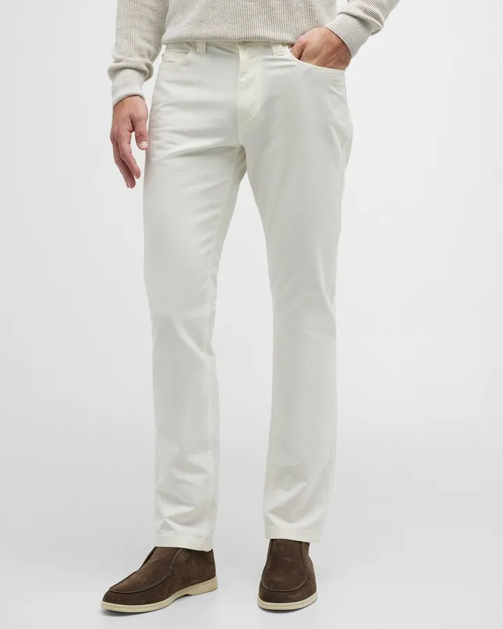 Men's 5-Pocket Stretch-Cotton Pants