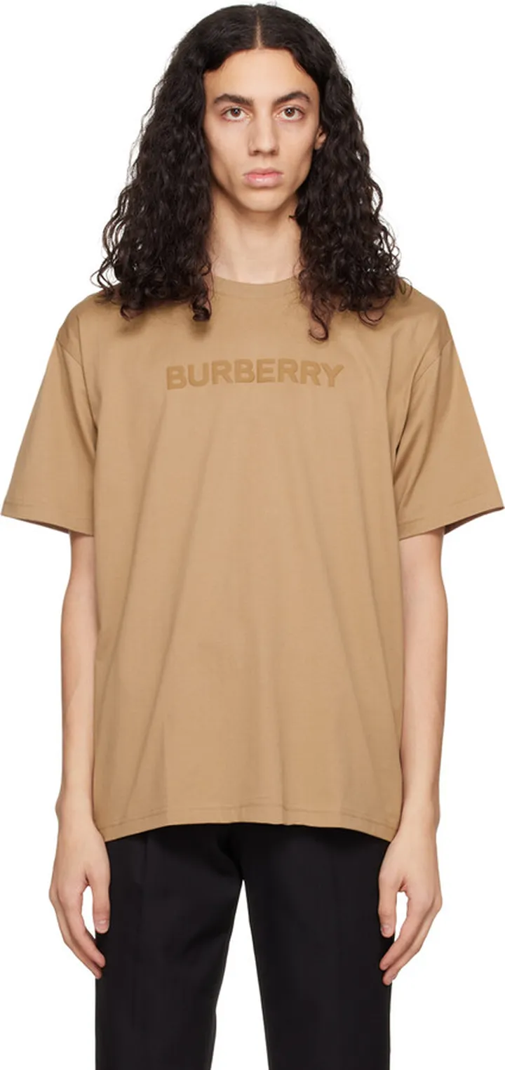 Burberry Brown Oversized T-Shirt