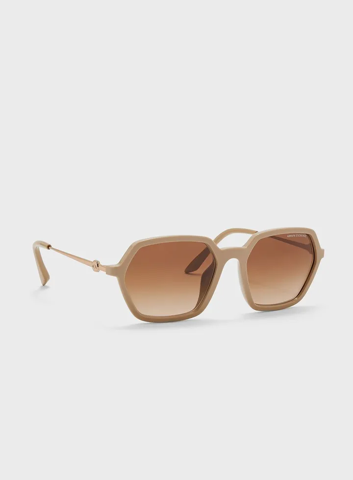 0Ax4139Su Oversized Sunglasses