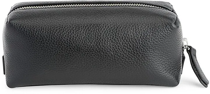 Zipper Leather Travel Utility Bag