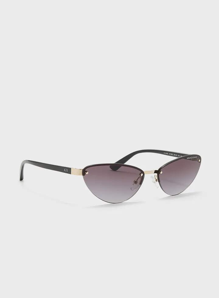 0Ax2049S Shape Sunglasses