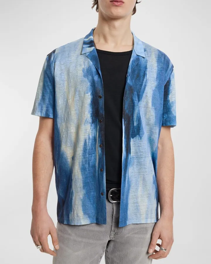 Men's Laurel Linen Camp Shirt