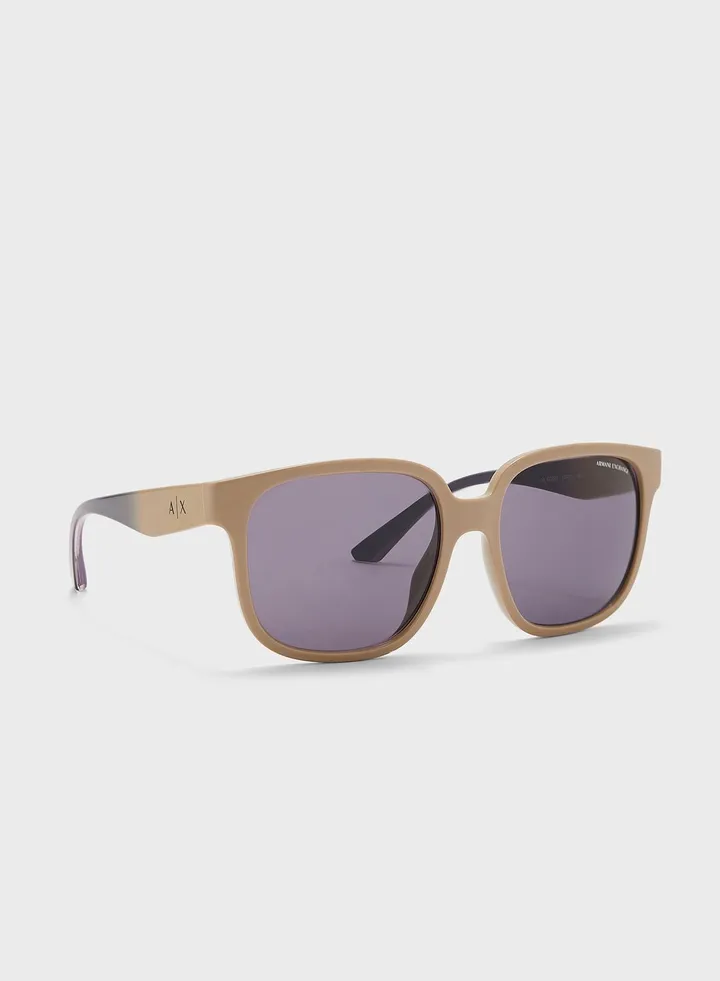 0Ax4136Su Oversized Sunglasses
