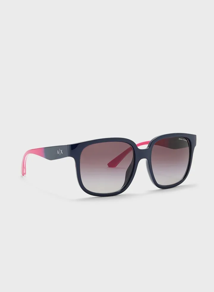 0Ax4136Su Oversized Sunglasses