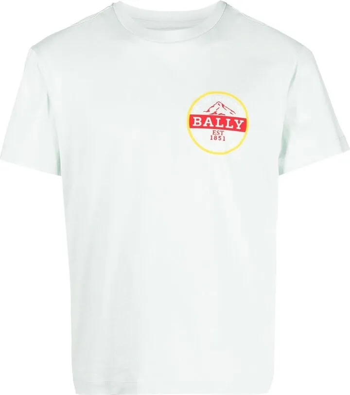 logo-print cotton T-shirt