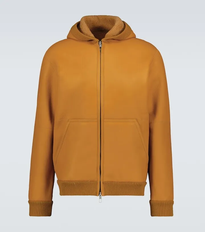 Winterburn reversible leather jacket