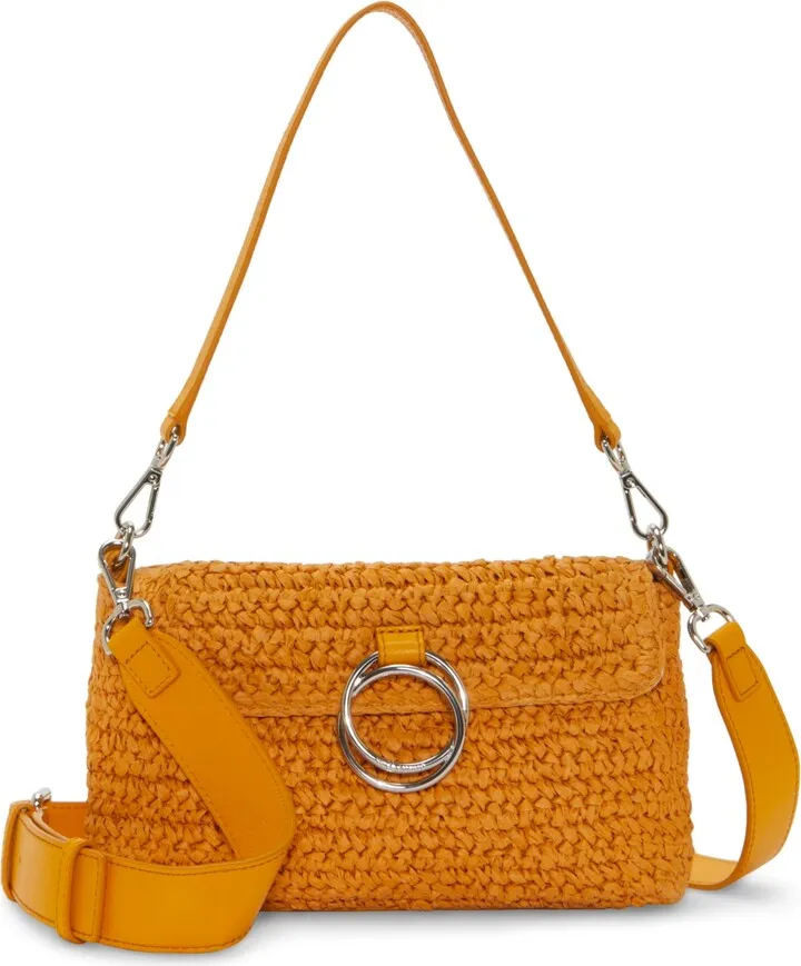 Vince Camuto Livy Straw Shoulder Bag