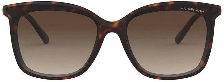 61mm Gradient Square Sunglasses
