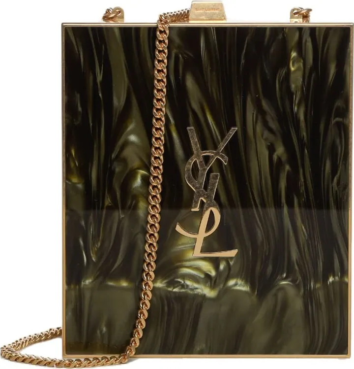 Box Bag In Plexiglass And Metal