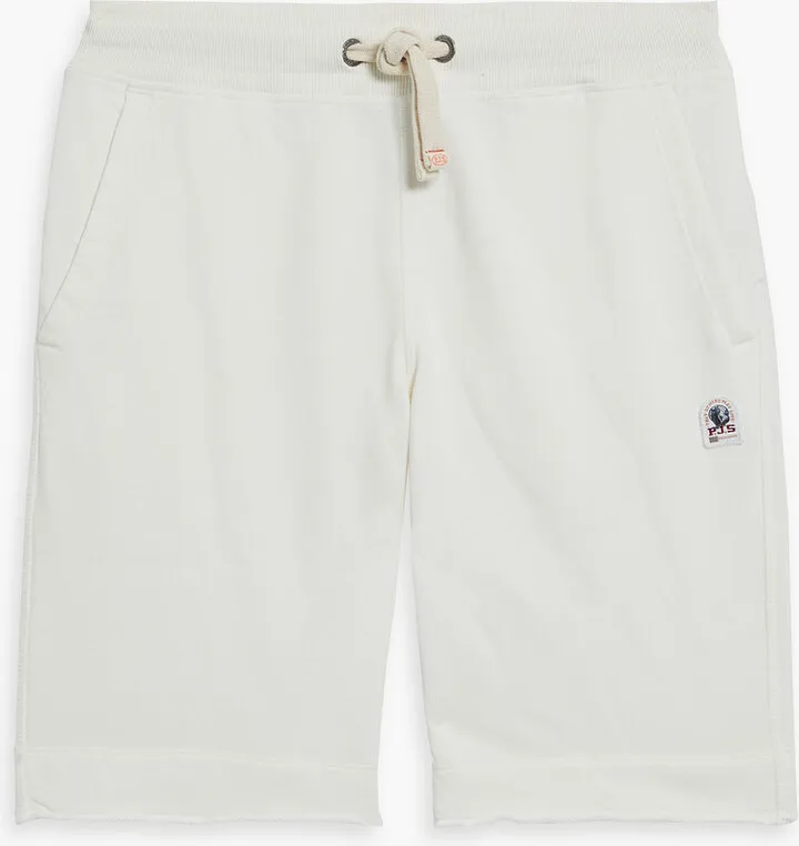 French cotton-terry shorts
